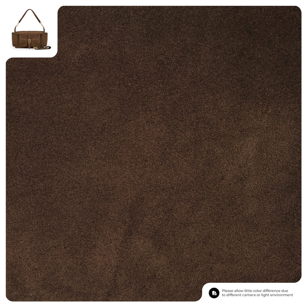 Italian Genuine Suede Shoulder Bag 323040